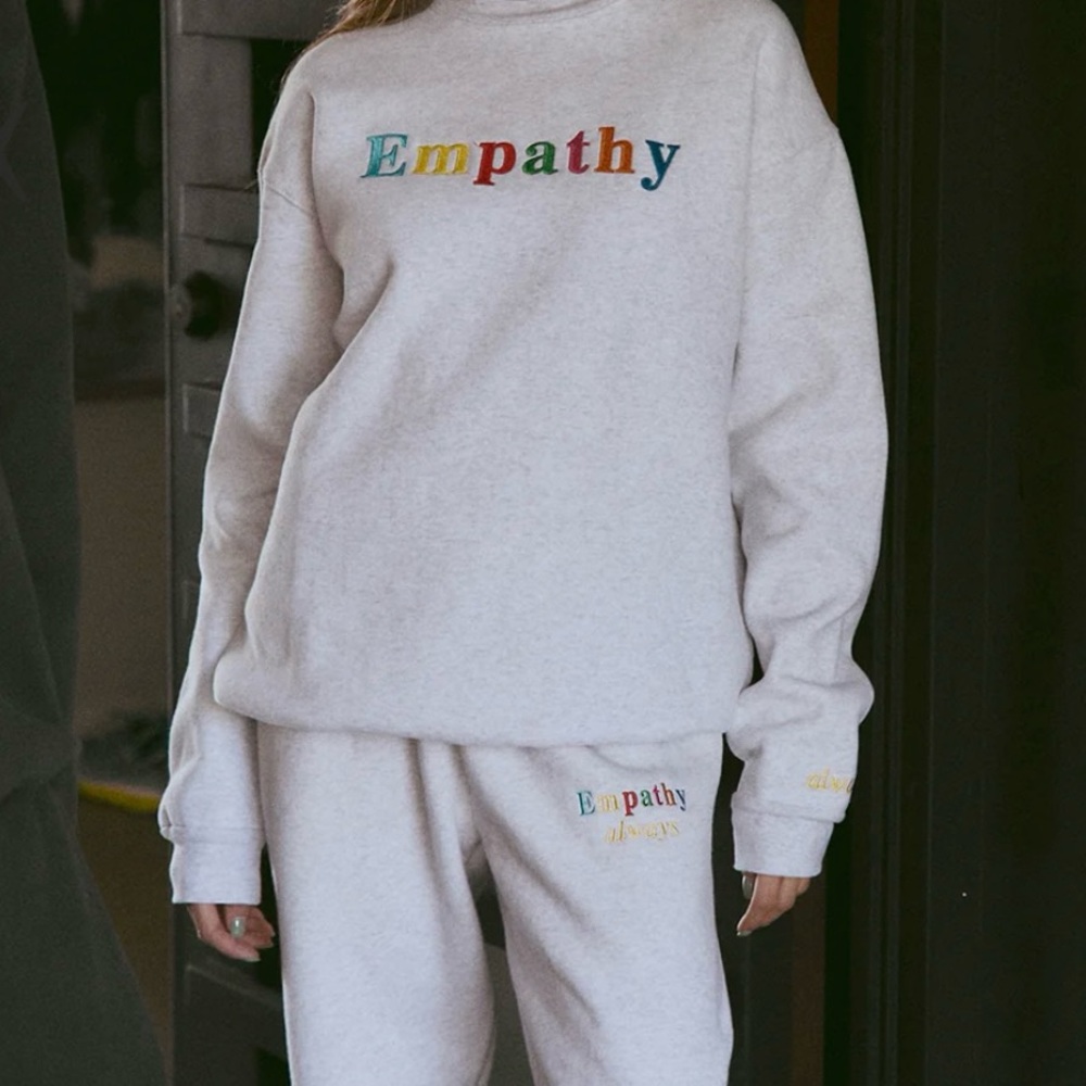 Mayfair empathy always Gray Crew Neck and jogger set